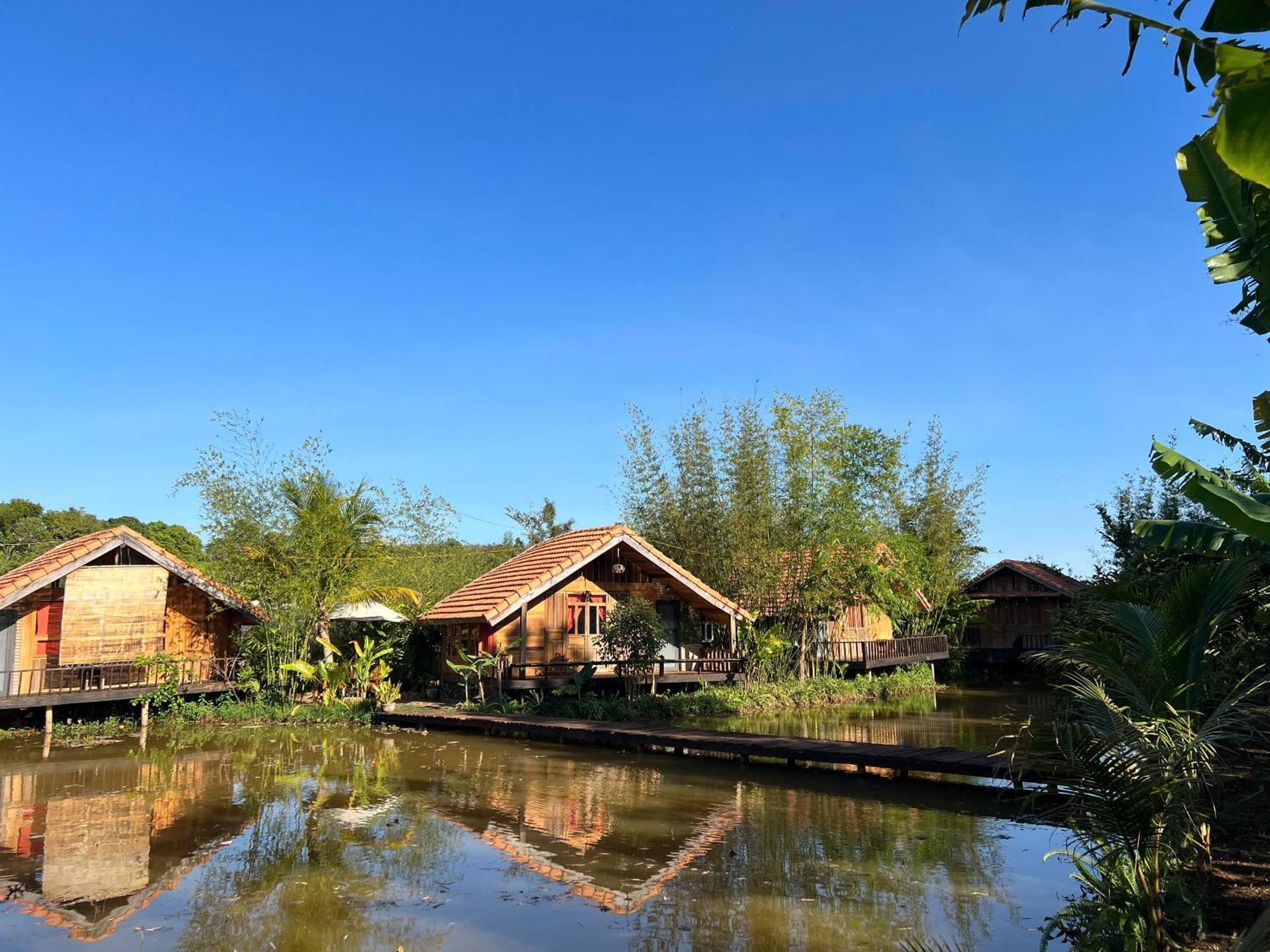 Moc An Nhien Farmstay بلايكو المظهر الخارجي الصورة