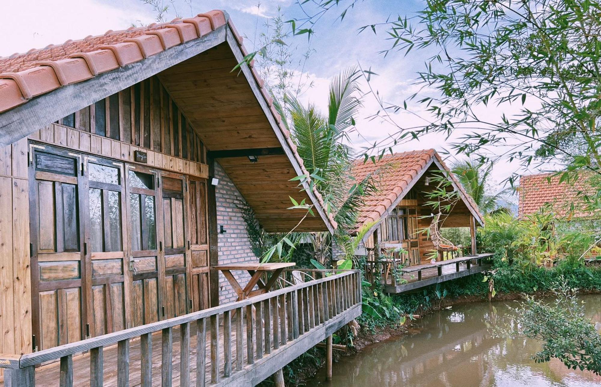 Moc An Nhien Farmstay بلايكو المظهر الخارجي الصورة